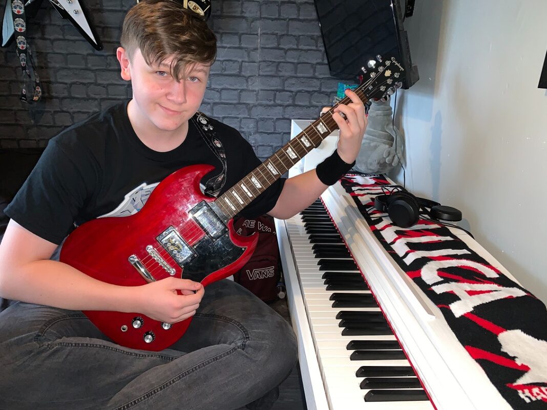 Thirteen-year-old musical prodigy Alfie Bennett, who is autistic, is building a following on YouTube with his amazing lockdown performances.