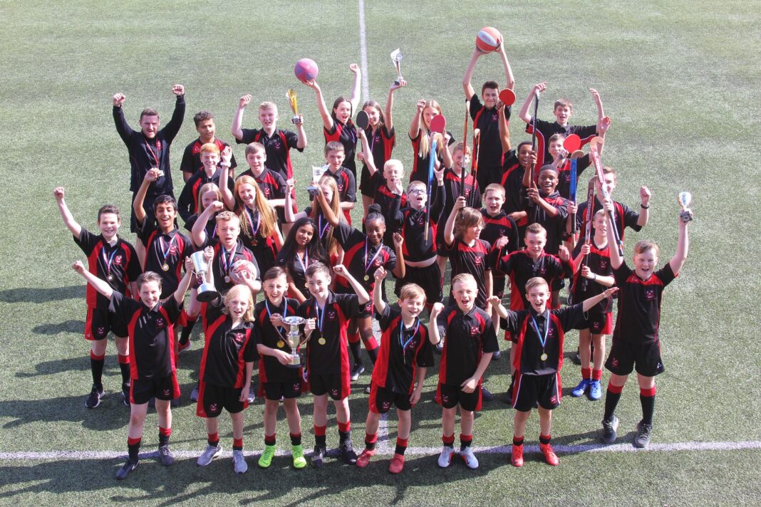 Plantsbrook School’s football, netball, basketball, table tennis, trampolining and hockey teams have all lifted trophies this year.