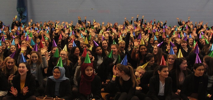 Organisers at Sutton Girls Grammar School stuck to strict Guinness World Record rules, which covered everything from the counting method to the shape of the hats used.