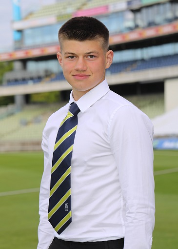 Felix Williams-Haines (16) has played for Sutton Coldfield Cricket Club since he was seven years old and was first spotted by Warwickshire at the age of 12. Pic by Kidz in Focus.