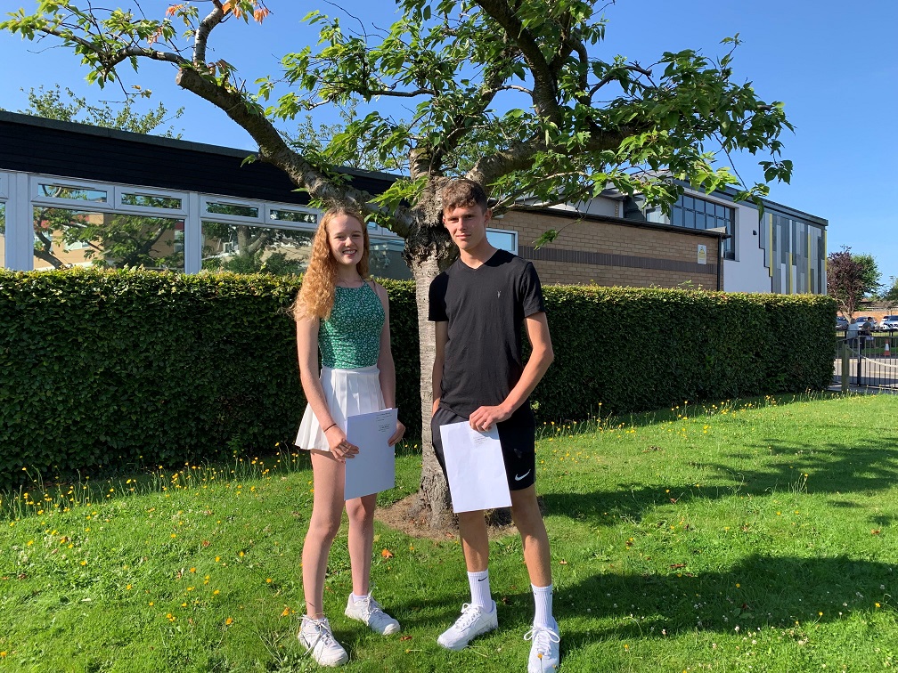 Evie Challoner-Miles and Matthew Richards.