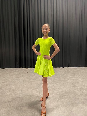 Second place went to salsa dancer Niah Mills.