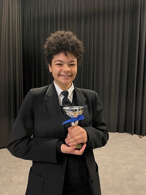 The winner was Phoenix Daniels, of Kenilworth House.