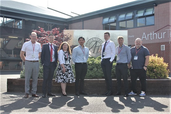 Mentors assemble at Arthur Terry School before the RGWM challenge.