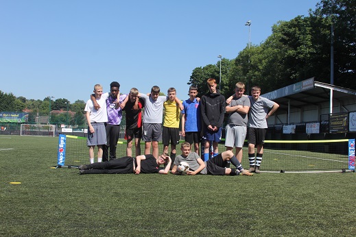 Plantsbrook students also took part in a football academy taster session at Boldmere St Michael’s football club.