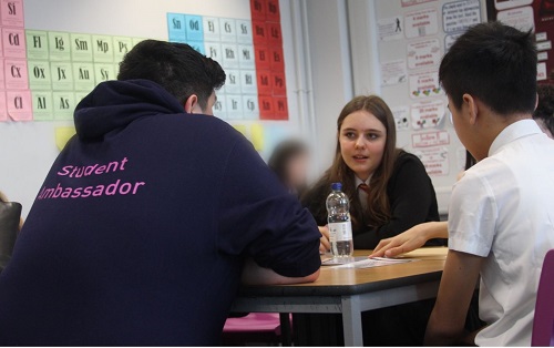 Plantsbrook School BCU Partnership: The programme, which is dedicated to raising the aspirations of young people, sees BCU staff based at the Sutton Coldfield school – which is part of the Broadleaf Partnership Trust – twice each week.