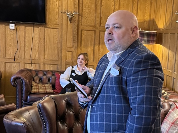 Brian Davies talks to programme members about the scheme's plans.