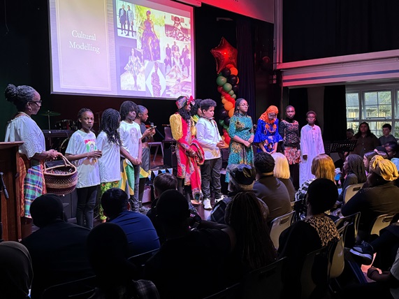 Erdington Academy Black History Month - students took to the stage to perform drama, music and poetry.