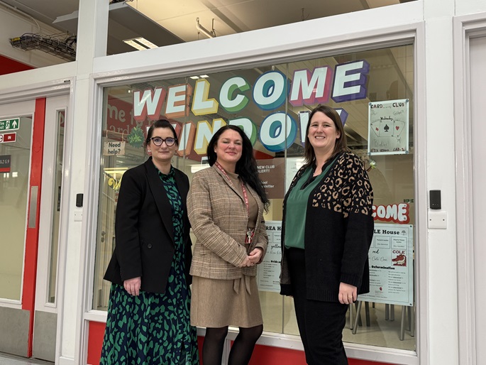Stockland Green School ADHD :At the Welcome Window – a scheme where any student can drop by in the morning and receive support from staff.
