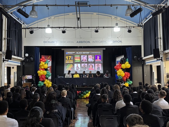 Erdington Academy black history: The Black History Conference, held in the school’s hall, aimed to inspire students.