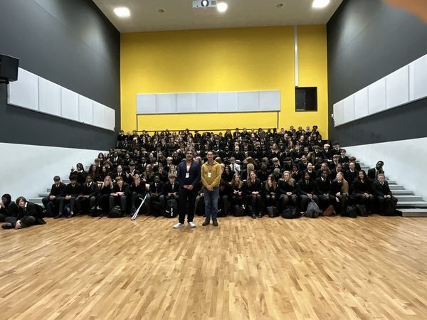 More than 200 Year 9 students at West Coventy Academy submitted handmade pieces to be displayed at the National Memorial Arboretum’s Guiding Lights exhibition - after working with renowned artist Mahtab Hussain.