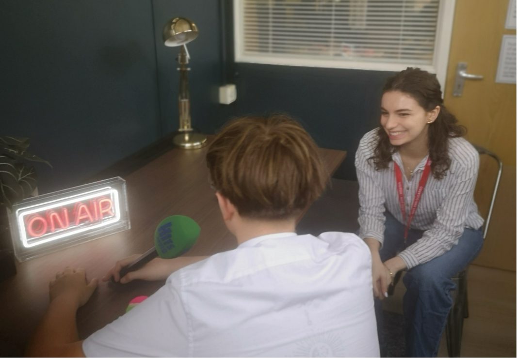 A Bournville School Alternative Provisions student speaks on the radio about how the programme has changed his life.