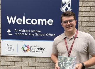 Scotch Orchard teacher won national silver Teacher of the Year award Scotch Orchard teacher won award: